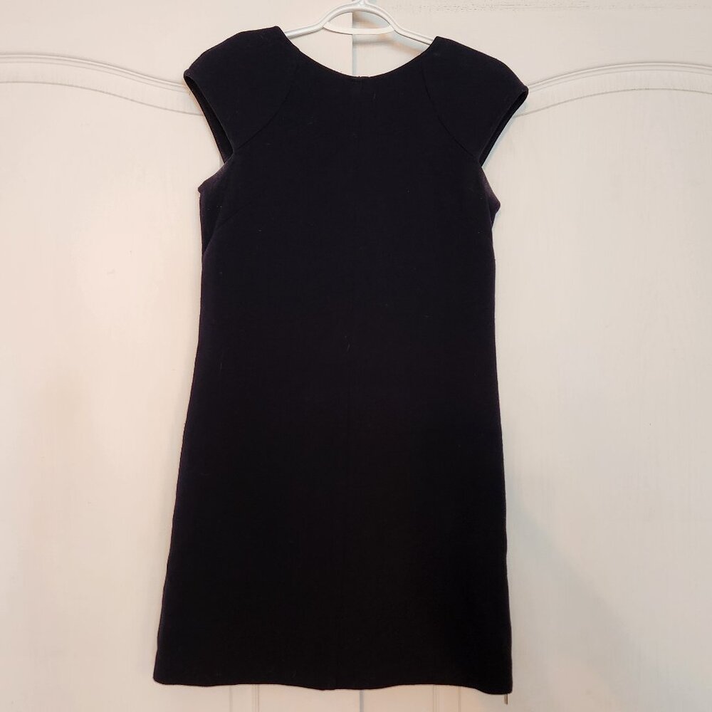 Eliza J Fitted Professional Office Dress in Navy - Size 4